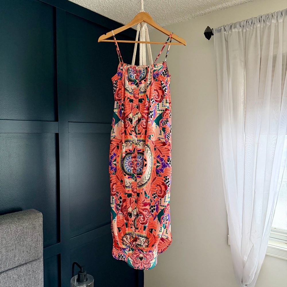 Mara Hoffman Vibrant Multicolor Maxi Dress